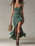 Bianca - Vestido boho floral con encanto salvaje