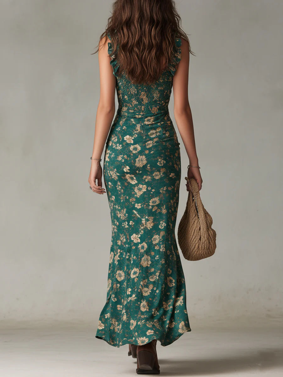 Bianca - Vestido boho floral con encanto salvaje