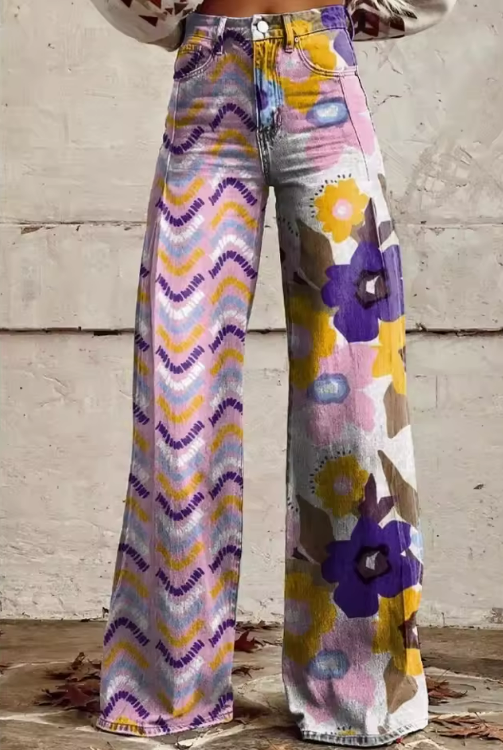 Isadora | Pantalones Boho Florales