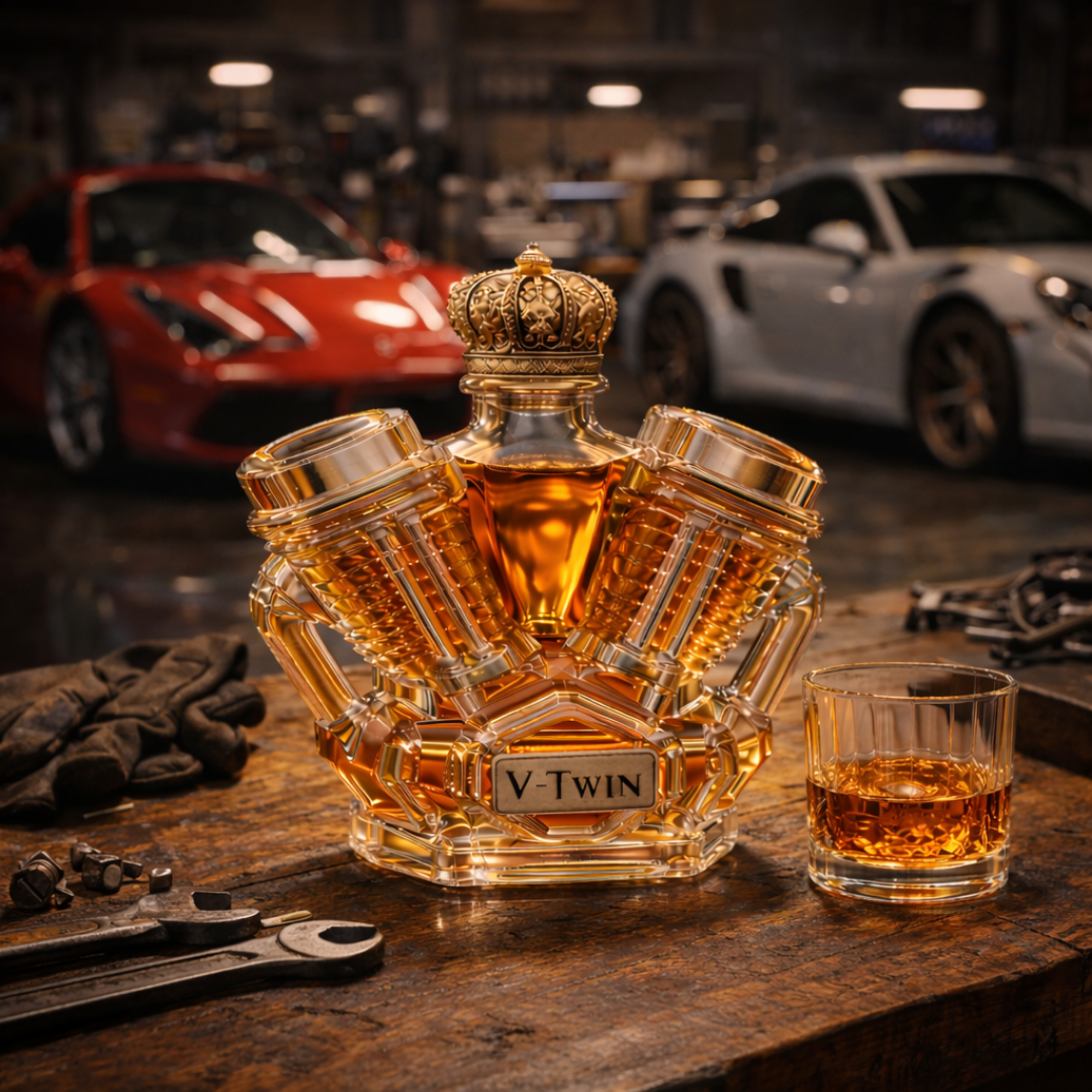 Botellas de whisky Motor