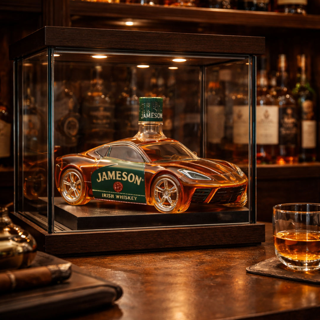 Botellas de whisky Motor