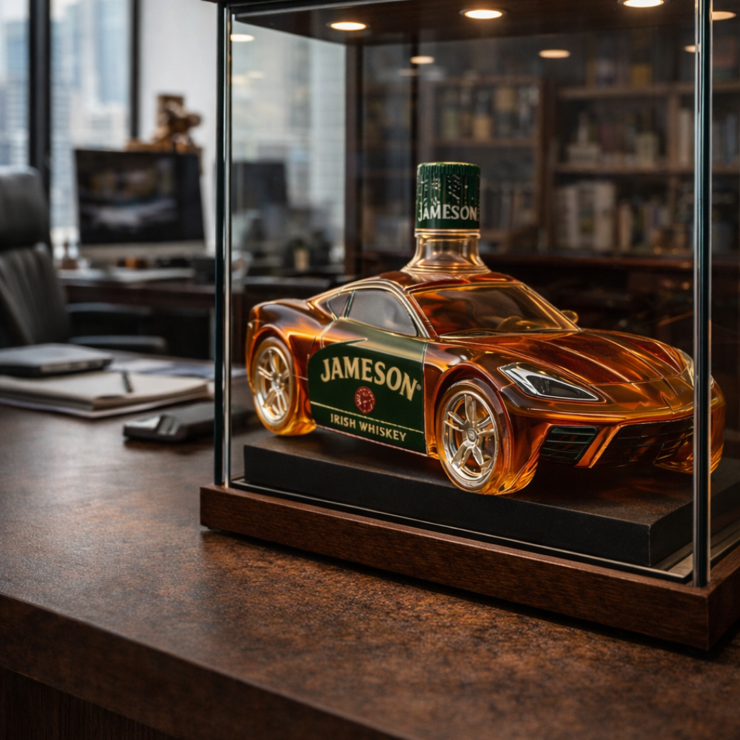 Botellas de whisky Motor