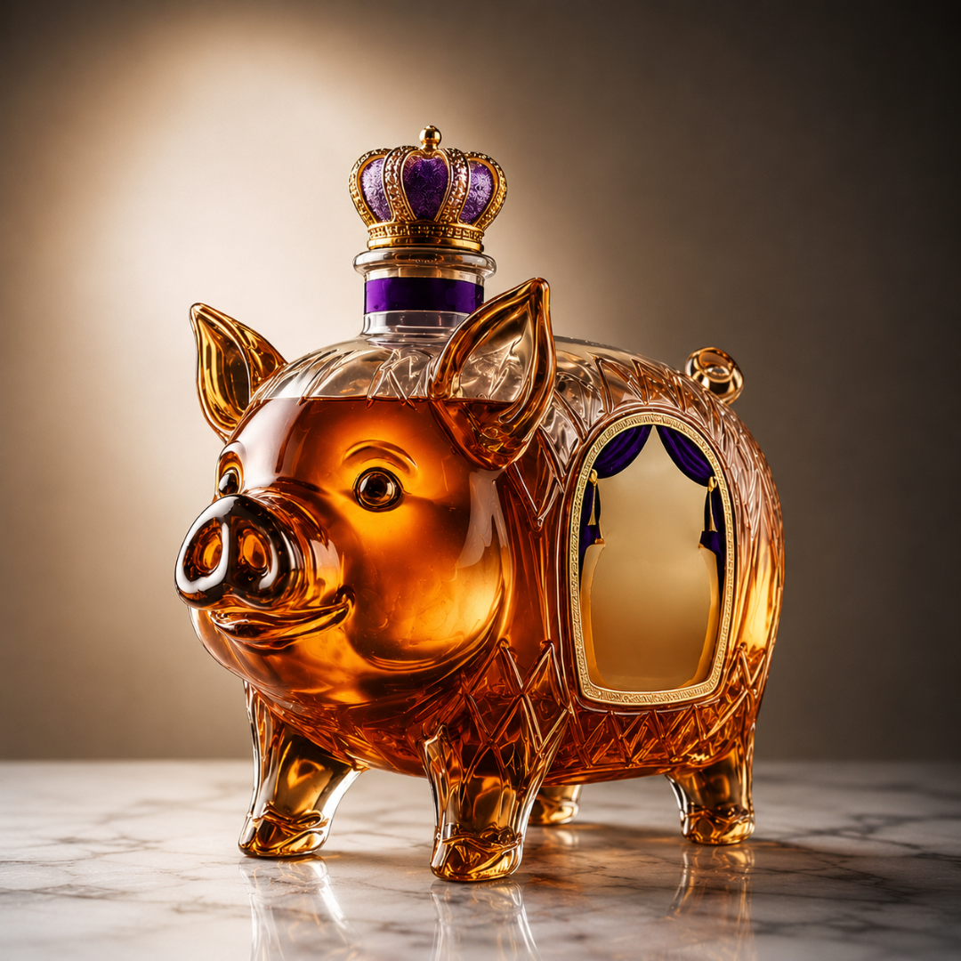 Botella de whisky - Edición «Pork»