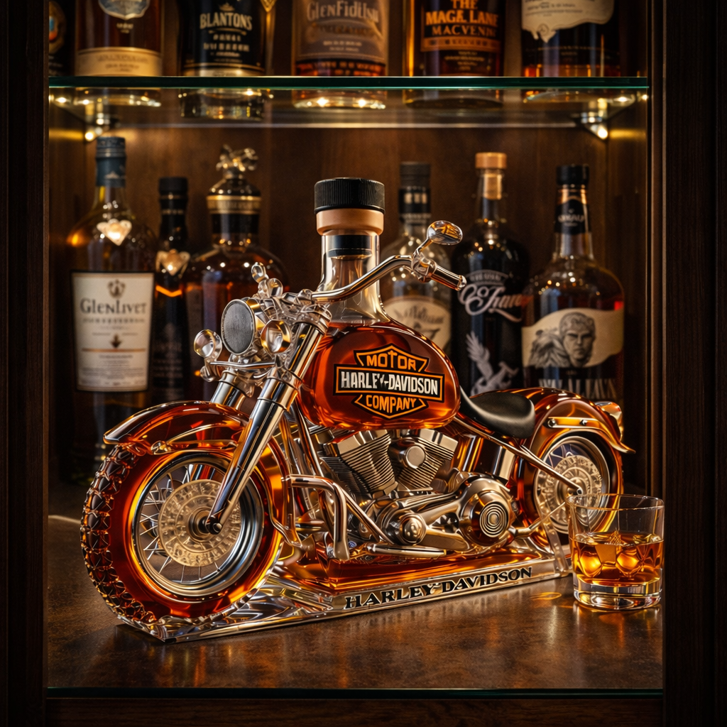 Botellas de whisky Motor