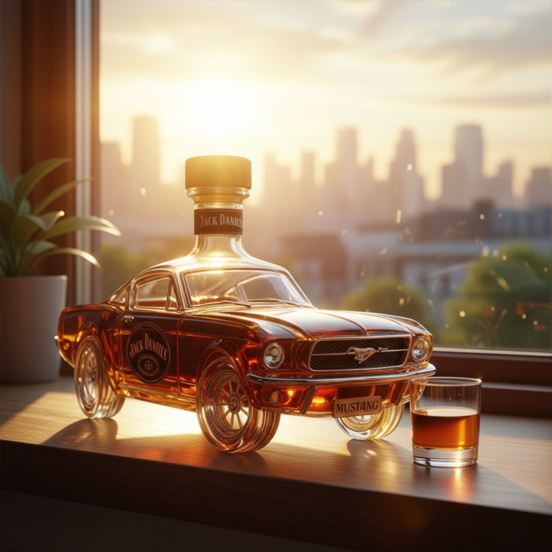 Botellas de whisky Motor