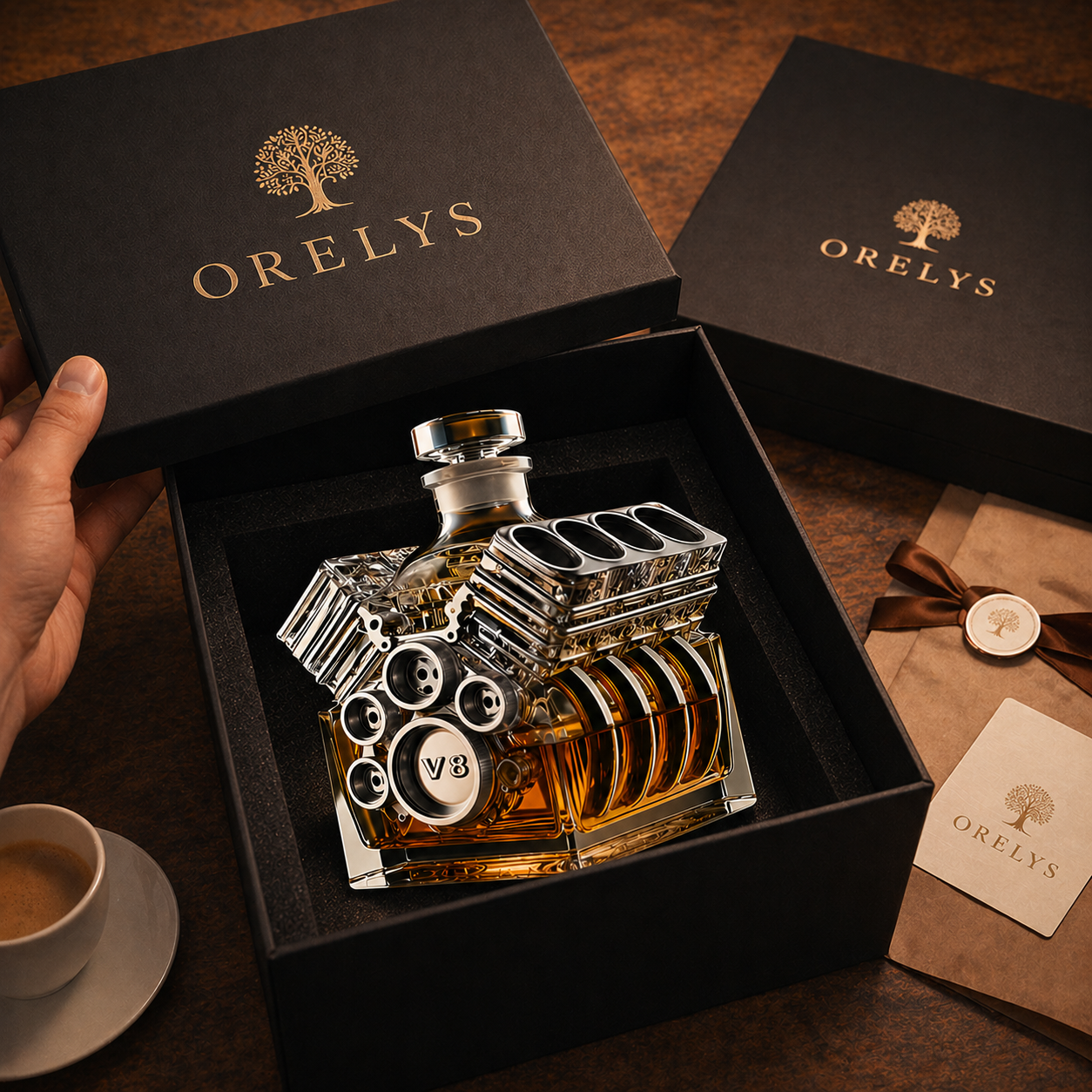 Botellas de whisky Motor
