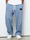 Lorenzo | Pantalón amplio con textura de panal de abeja