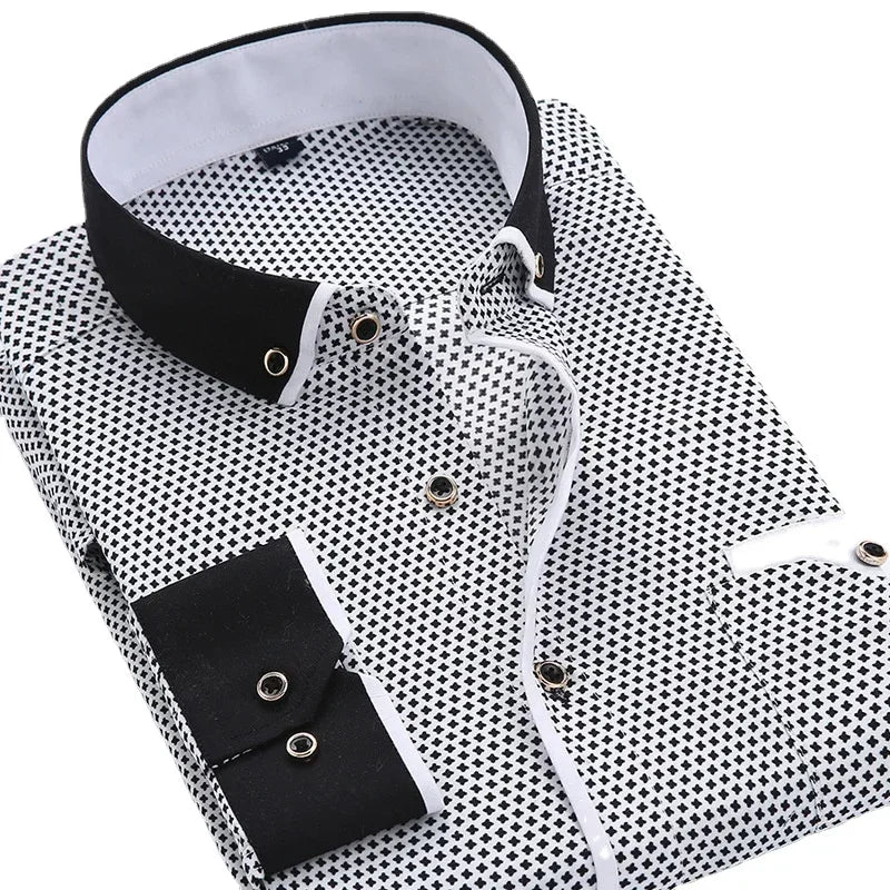 Alberto | Camisa clásica de manga larga