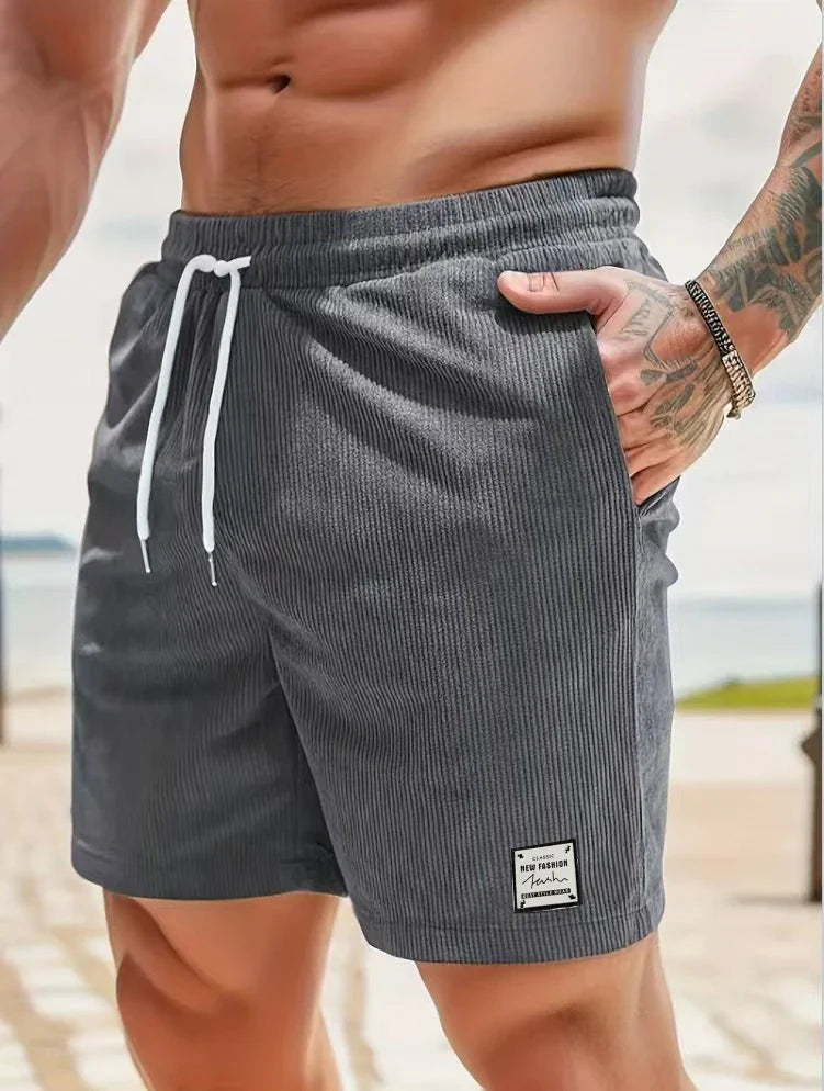 Tulum | Shorts elegantes para hombre con rayas sutiles