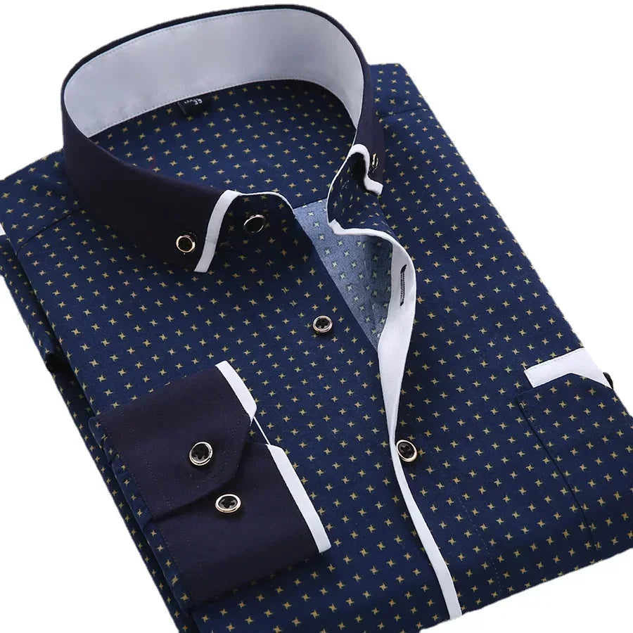 Alberto | Camisa clásica de manga larga