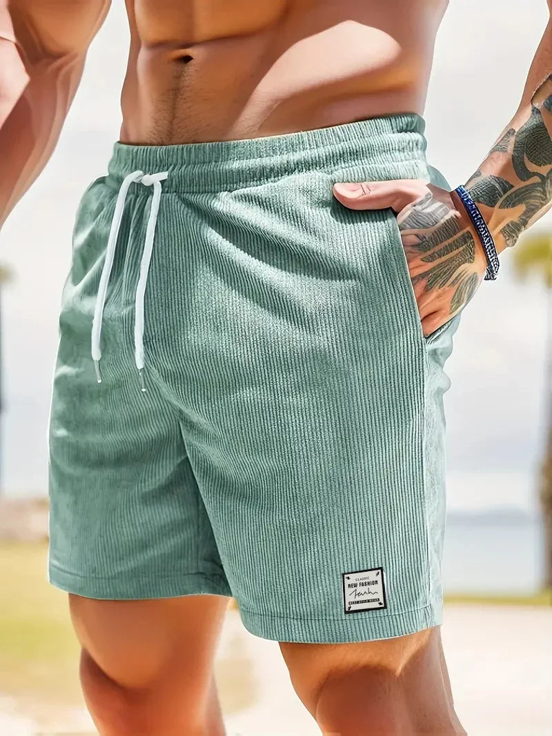 Tulum | Shorts elegantes para hombre con rayas sutiles