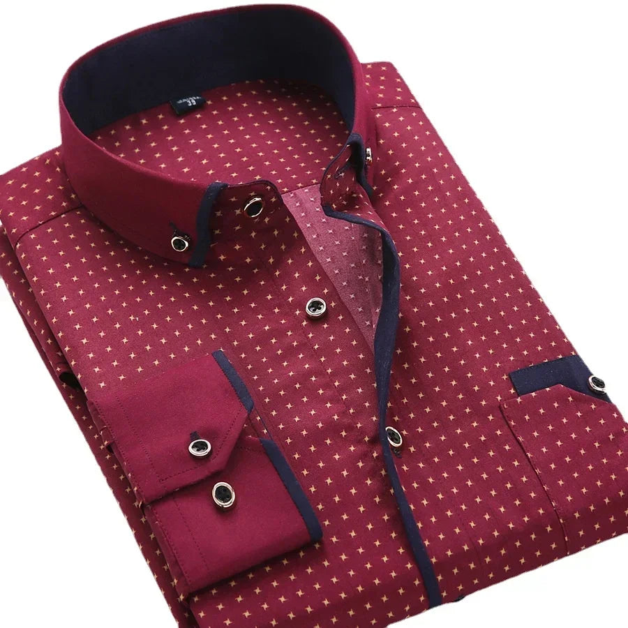 Alberto | Camisa clásica de manga larga