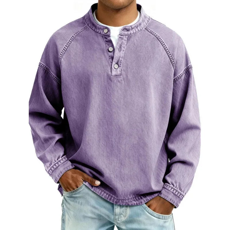 Stanley | Camisa Henley vintage