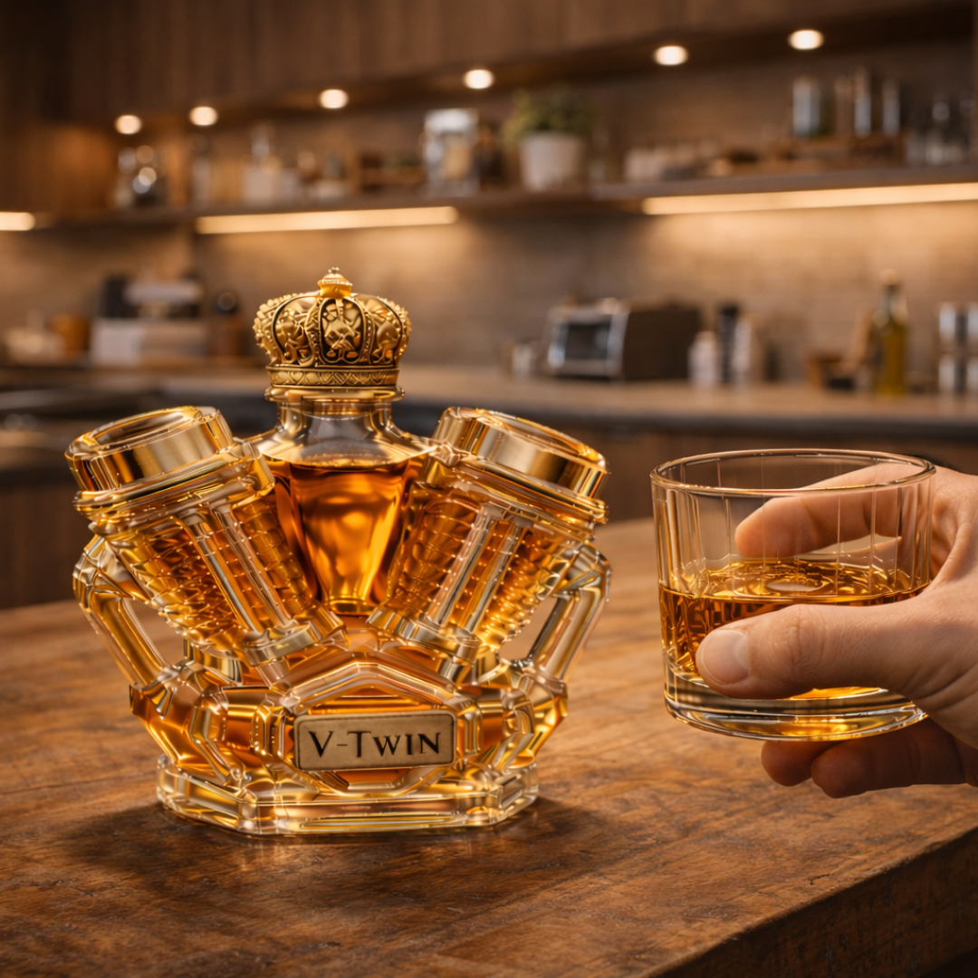 Botellas de whisky Motor