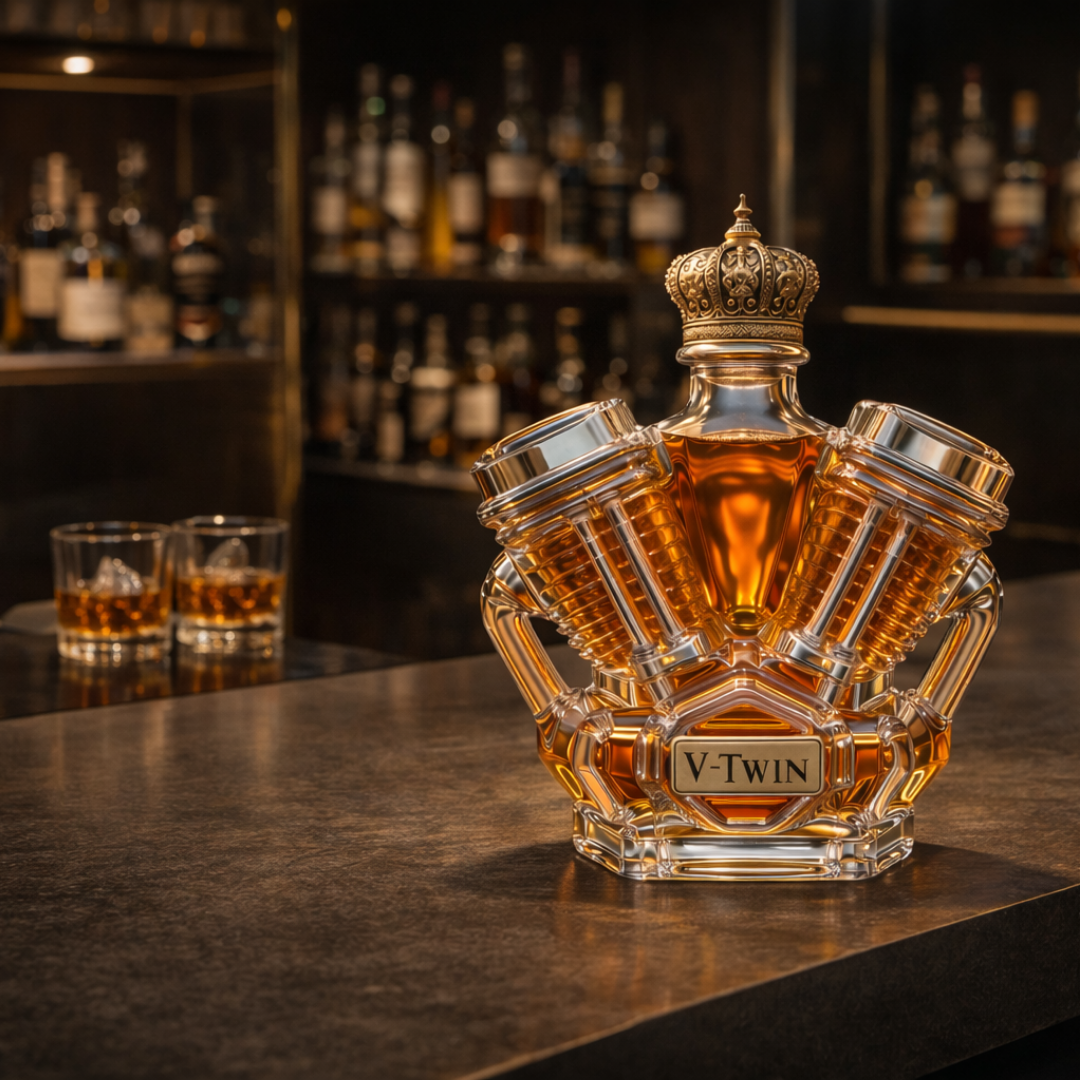Botellas de whisky Motor