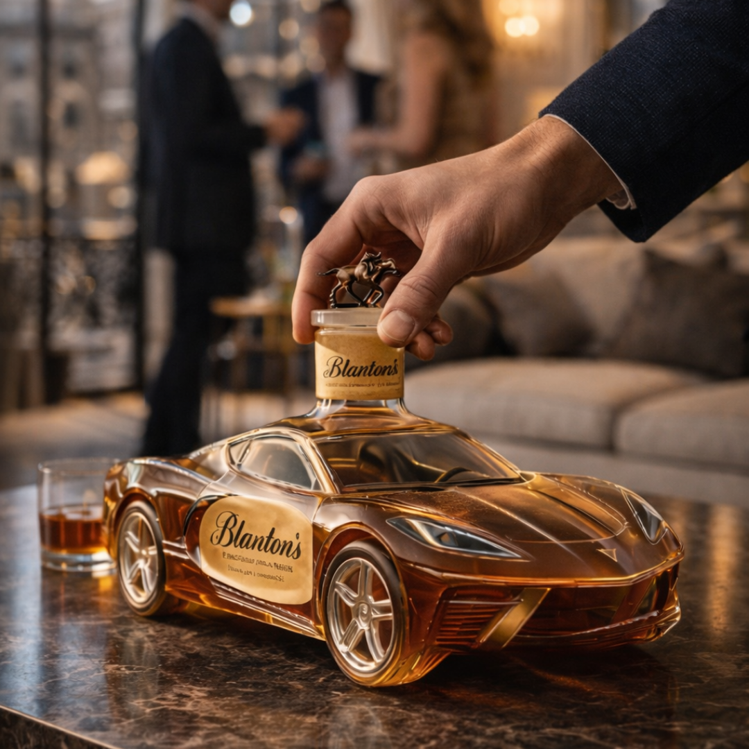 Botellas de whisky Motor