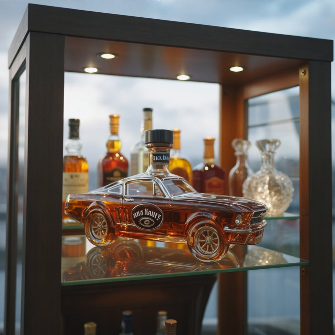 Botellas de whisky Motor