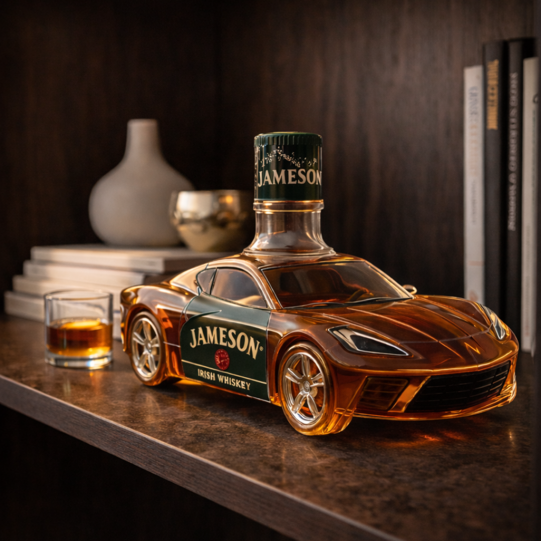 Botellas de whisky Motor