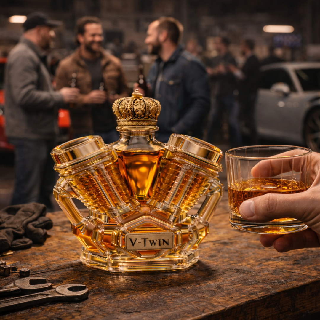 Botellas de whisky Motor