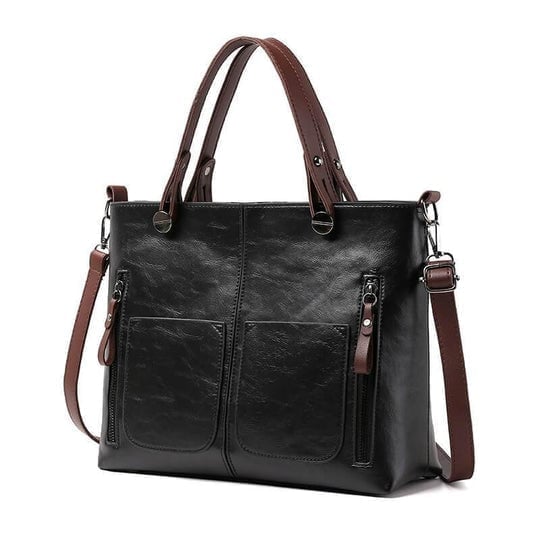 Lisa™ | Bolso de Hombro de Cuero Vintage – Gran Capacidad y Estilo
