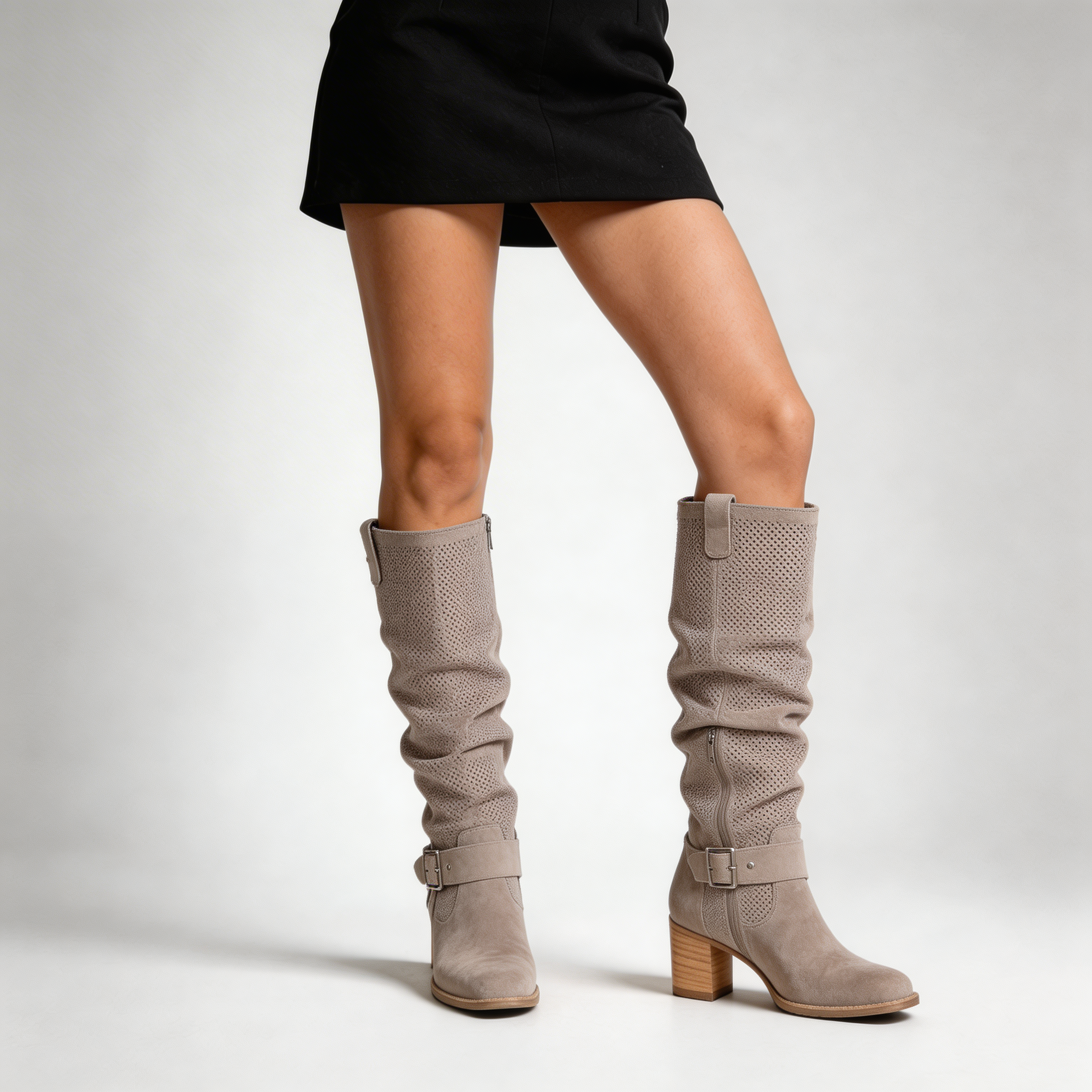 Sara | Botas de Terciopelo